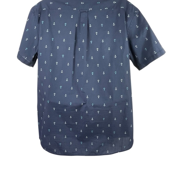  IZOD Breeze Collection Cool FX Mens XL Button Down Shirt Nautical - Picture 2 of 6